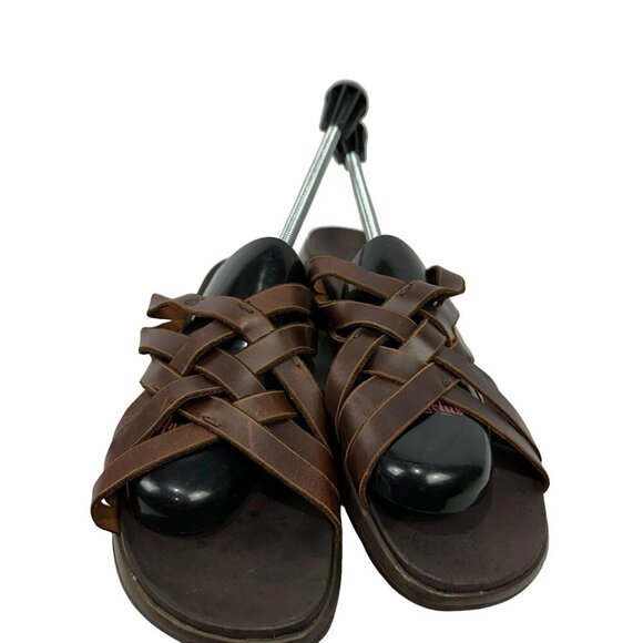 Timberland Women's Smart Comfort System Sandals Size 11 Brown - Picture 4 of 9